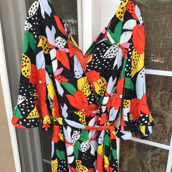 floral jumpsuit - Picture 2 of 6